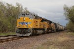 UP mixed freight 3069 West